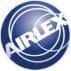 A blue circular logo for Airlex.